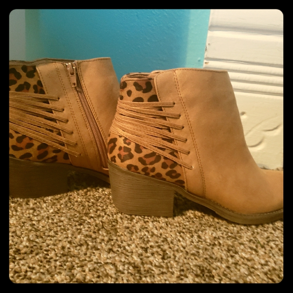 Booties cheetah